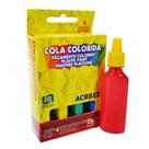 Cola Colorida Acrilex - 4 cores Cola Colorida Acrilex - 4 cores
