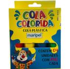 Cola colorida c/ 4 cores maripel Cola colorida c/ 4 cores maripel