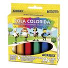 Cola Colorida com 6 23GR 02606-Acrilex Cola Colorida com 6 23GR 02606-Acrilex