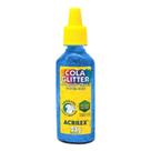 Cola Colorida com Glitter Azul 23g Acrilex