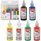 Cola Colorida Escolar E Artesanato Kit Com 6 Cores De 20g Yins Paper YP7422