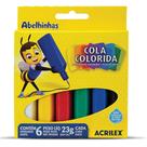 Cola Colorida Estojo C/06 Cores 23G (S) Duzia