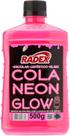 Cola colorida Glow Neon Slime 500g Brilha no escuro