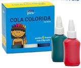 Cola Colorida Pira Caixa com 6 Cores 25g Cola Colorida Pira Caixa com 6 Cores 25g