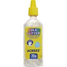 Cola com Glíter Acrilex Cristal - Tubo 35G