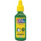 Cola com Glíter Acrilex Tubo 23G Verde