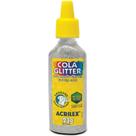 Cola com Glíter Tubo 23G Prata