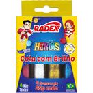 Cola com Glitter Tubo 25G 4 Cores Estojo