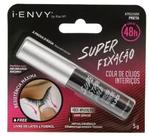 Cola de Cílios iEnvy Kiss NY Super Fixação 48h À Prova DÁgua Kiss New york, Cola Preta.