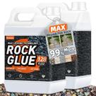 Cola de cobertura Shabebe Rock Glue 7.6L para paisagismo