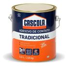 Cola De Contato 2,8KG Cascola Tradicional S/ Toluol Cola