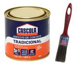 Cola de Contato Cascola 195g Sapateiro + Pincel de Aplicação 1"