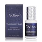 Cola de extensão de cílios GOLLEEPRO transparente 5mL 1-2s de secagem Cola de extensão de cílios GOLLEEPRO transparente 5mL 1-2s de secagem