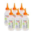 Cola de silicone líquida 100ml Leoarte, uso artístico e profissional Kit 6 unidades