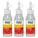 Cola de Silicone Líquida Artesanato 3u 60ml/51g Tekbond