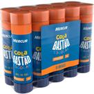 Cola em Bastão Escolar 10G Pacote com 10 Unidades