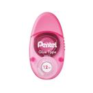 Cola em fita secagem rapida 12m rosa - pentel