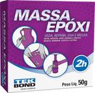 Cola Epóxi Araldite Tekbond 50g Alta Resistência E Fixação