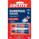 Cola Epoxi Líquida, Transparente, de Alta Resistência, Embalagem de 2 X 8 G, Loctite Cola Epoxi Líquida, Transparente, de Alta Resistência, Embalagem de 2 X 8 G, Loctite