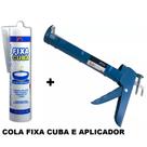 Cola fixa cuba com aplicador