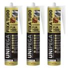 Cola Fixa Tudo Espelho Cuba Madeira 400g Unipega - 3 unid