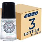 Cola fixadora corporal ABSOLUTE SUPPORT It Stays! Pacote com 3 unidades de 60 ml