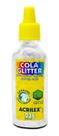 Cola Glitter 209 Cristal 23 Gramas Acrilex Cola Glitter 209 Cristal 23 Gramas Acrilex