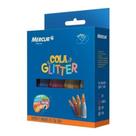 Cola Glitter 4 Frascos com 23g Mercur Lavável