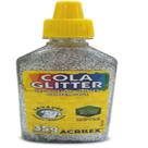 Cola glitter dz/cor prata acrilex 29120202
