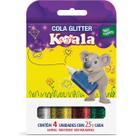 COLA GLITTER KIT C/4 CORES DELTA C/25g CD PTA/DOURADO/VM/VD