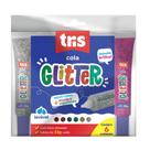 Cola Glitter Tris - 6 Cores Vibrantes - Tubos de 33g