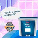 Cola Hot Melt Kisafix (Mix Branca E Cristal) Balde Com 2,5 Kg