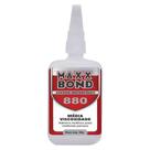 Cola Instantânea Maxx Bond 880 Super Rapido Adesivo 20g