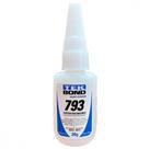 Cola Instantanea Tekbond 793 - Nao Entope - Bico Tipo ''A'' Media Viscosidade 20G - Kit C/10 Pecas
