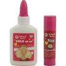Cola Líquida 40ml + Bastão 9g School Basics Não Tóxico Cola Líquida 40ml + Bastão 9g School Basics Não Tóxico