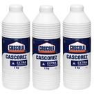 Cola Líquida Branca Escolar Extra Forte 1kg 3 Unidades - Cascorez