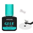 Cola para cílios AMZGIRL 10mL Adesivo impermeável para cílios pretos