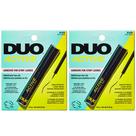 Cola para cílios DUO Active Black à prova d'água de longa duração, 4,6 mL, pacote com 2 Cola para cílios DUO Active Black à prova d'água de longa duração, 4,6 mL, pacote com 2