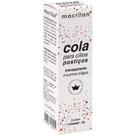 Cola para cílios postiços à prova d'água Macrilan - incolor