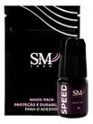 Cola Para Cílios Sm Lash Speed 3ml Black Glue Tufo Fio A Fio Preto