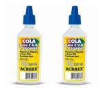 Cola Para Isopor E Eva 35g Alta Qualidade Com 2 Unidades