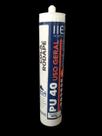 Cola para Rodapé Poliestireno e MDF Silicone PU 40 400g rendimento 8 metros lineares