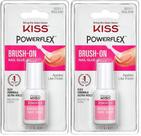 Cola para unhas KISS PowerFlex Brush-On 5g Ultra Hold Pack 2