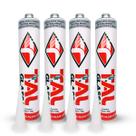 Cola Para Vidros Automotivos Kit 4 Un. Adesivo Tal Glass Pu55 658 Profissional Tubo Aluminío Selante Para-Brisa Top