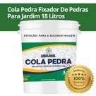 Cola Pedra 18 Litros Selante Líquido Permeável Para Pedras Brancas, Pedrisco E Seixos Jardim