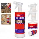 Cola Pedra Fixador de Pedras para Jardim Veda Forte Decorativas e Cascalhos