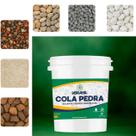 Cola Pedra Fixador Selante Para Jardim 18 Litros 80 a 150m2