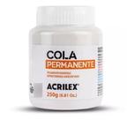 Cola Permanente ACRILEX Sem Cor 250grs - 16225 Cola Permanente ACRILEX Sem Cor 250grs - 16225