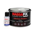 COLA PLASTICA CINZA 400 gr - MASSAFIX