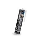Cola pu p/ vidros e parabrisas adesivo preto 280ml unipega